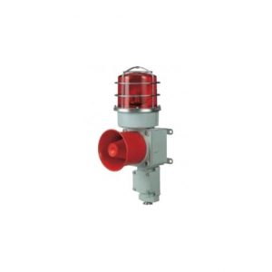 SED Bulb Revolving Warning Light and Electric Horn Combination for Vessels and Heavy Industry Applications
