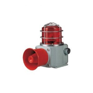 SHD Bulb Revolving Warning light and Electric Horn Combination for Vessels and Heavy Industry Applications