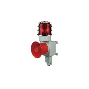 SMD Bulb Revolving Warning Light and Electric Horn Combination for Vessels and Heavy Industry Applications