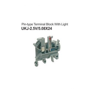 UKJ-2.5V/5.08x24 Pin-Type Terminal Block with Light