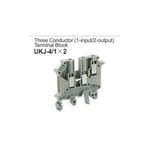 UKJ-4.1x2 Three Conductor Terminal Block
