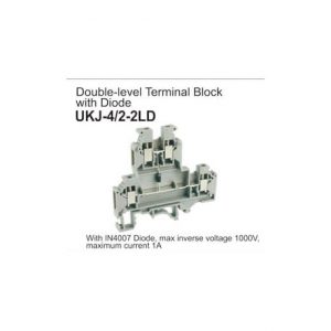 UKJ-4/2-2LD Double-Level Terminal Block (Diode)