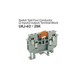 UKJ-4/2x2SK Switch Test Four Conductor Terminal Block